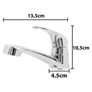 Torneira Banheiro  Baixa Cromada