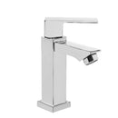 Torneira Pia Banheiro Luxo Metal Moderna Bica Baixa Cromado