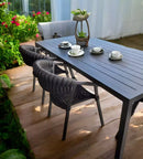 Kit com 2 Cadeiras Marbella em Tricô Náutico