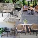 Kit 2 Cadeiras Tropicália em Corda Náutica