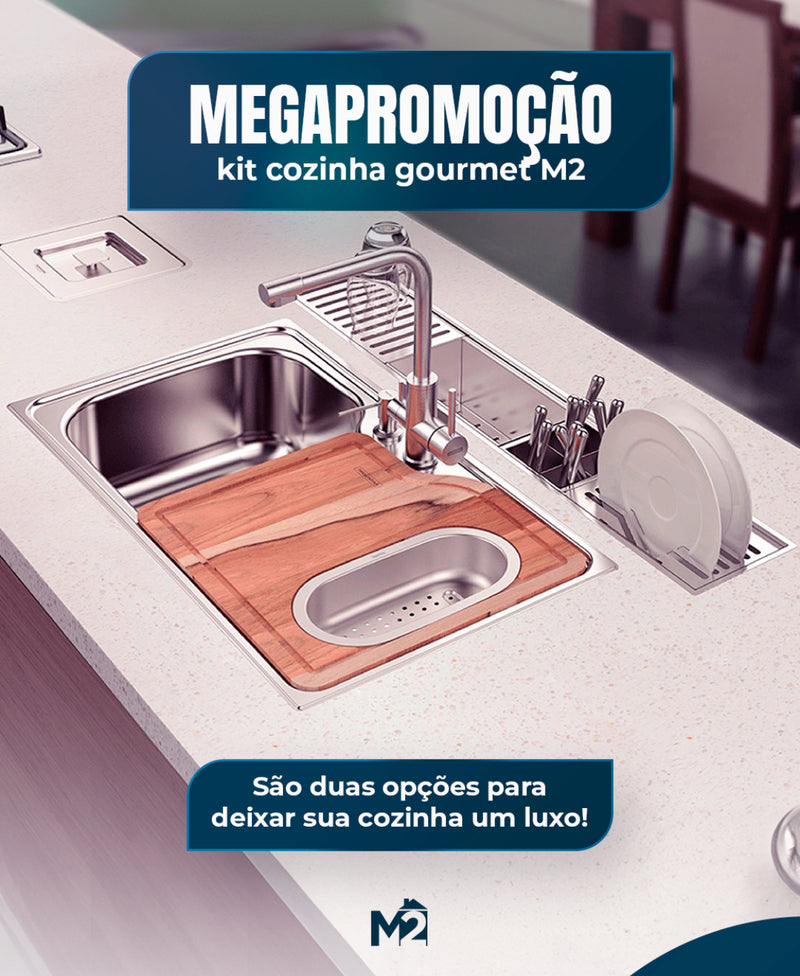 KIT Top Premium para bancada de cozinha.
