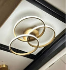 MEGAPROMOÇÃO! Luminária Plafon 3 anéis de teto 45W