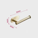 Conjunto acessórios de banheiro 4 peças, aço inox.