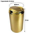 Lixeira Emirates 8 litros