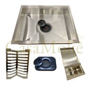 MEGAPROMOÇÃO! Calha Úmida Inox Escovado Gourmet 50x40 c/ Acessórios