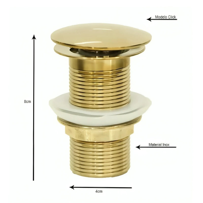 Válvula inox para Pia inteligente Gold