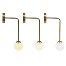 Luminária Globo Gold Inclinada