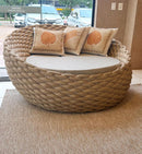 Chaise Orbital em Tricô Náutico e Alumínio