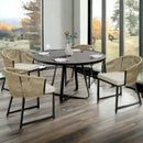 Kit 2 Poltronas Paris em Alumínio e Corda Náutica