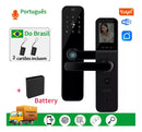 Fechadura Eletrônica Digital Wi-Fi com Câmera e Biometria