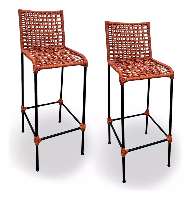 Kit com 2 Banquetas Altas Gourmet