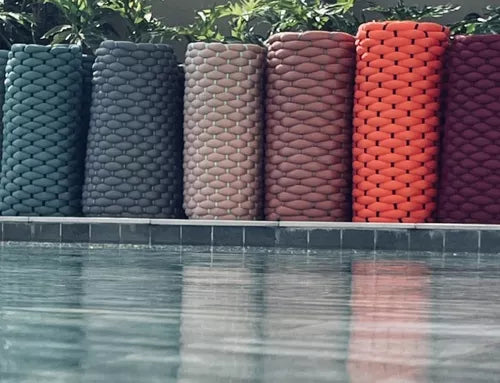 Tapete Flutuante em Tricô Náutico