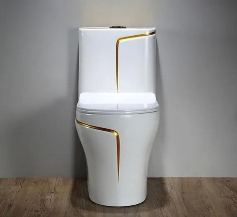 Vaso Los Angeles White & Gold