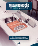 KIT Top Premium para bancada de cozinha.