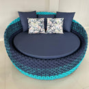 Chaise Orbital em Tricô Náutico e Alumínio